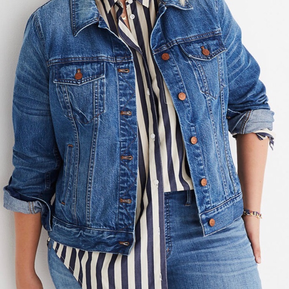 Madewell Classic Pinter wash denim jacket